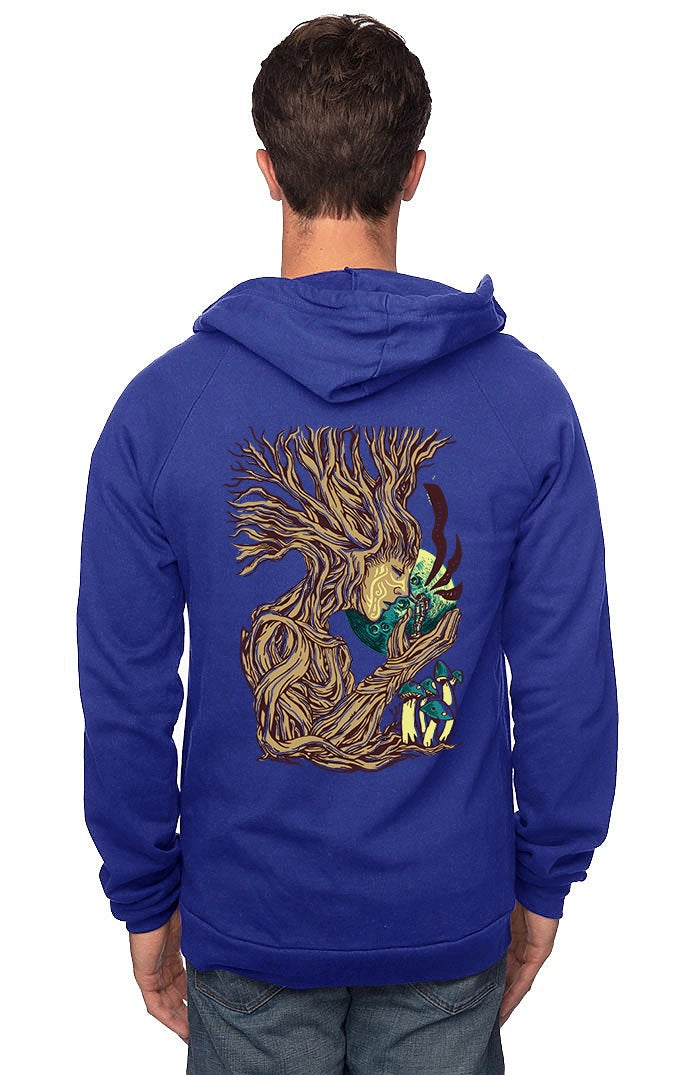 Sleeves for Trees Collection on Organic Cotton Hoodie Treelon