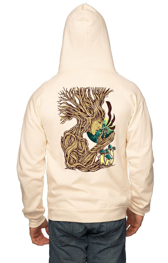 Sleeves for Trees Collection on Organic Cotton Hoodie Treelon