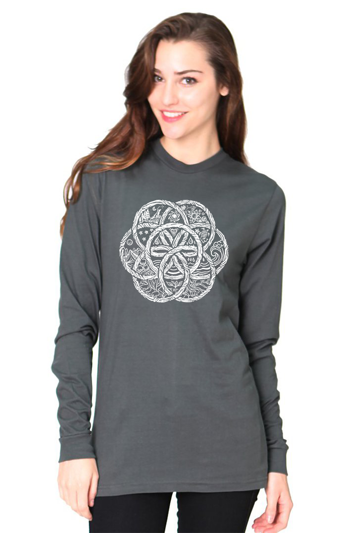 Unisex Organic Cotton Long Sleeve Tee United Earth